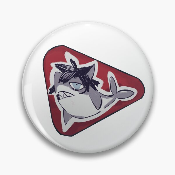 Item preview, Wriothesley Shark Sticker designed and sold by DandeeLionWish.