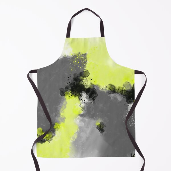 Item preview, Yellow Love - Black Yellow Gray White Abstract designed and sold by Joey Santiago.