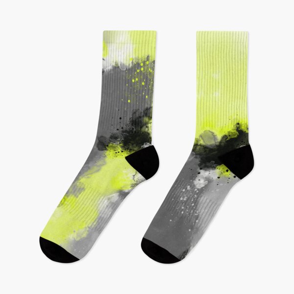 Item preview, Yellow Love - Black Yellow Gray White Abstract designed and sold by Joey Santiago.
