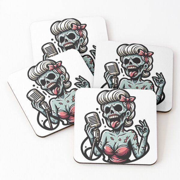 Item preview, Zombie Rockabilly Pinup designed and sold by SRZT.