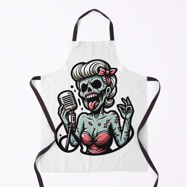 Item preview, Zombie Rockabilly Pinup designed and sold by SRZT.
