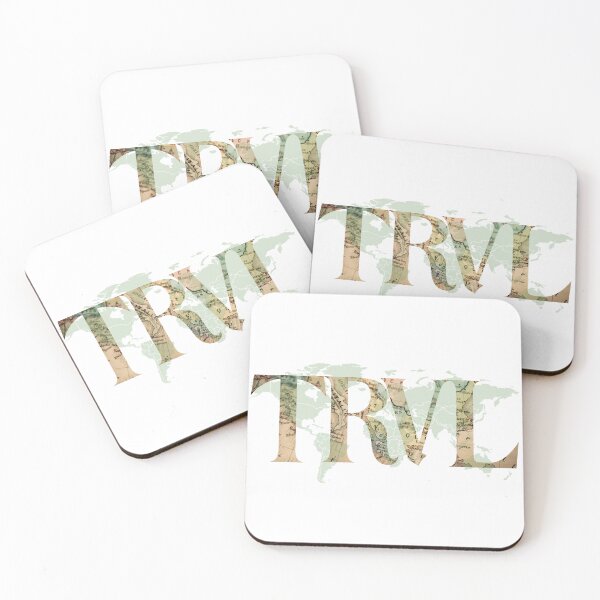 Item preview, TRVL Map designed and sold by LoveGraceValor.