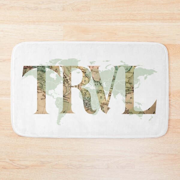 Item preview, TRVL Map designed and sold by LoveGraceValor.