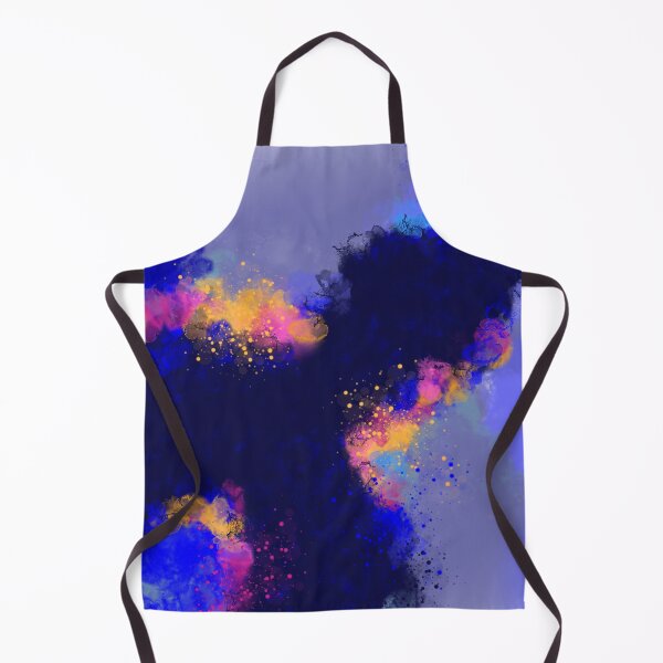 Item preview, Neon Blue - Blue Orange Magenta Abstract  designed and sold by Joey Santiago.