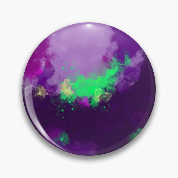 Item preview, Violet Rays - Purple Green Abstract Art designed and sold by Joey Santiago.