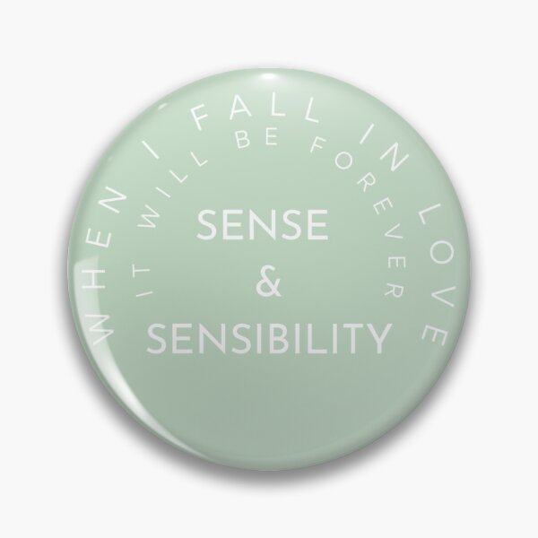 Item preview, Sense & Sensibility Quote I designed and sold by YTAHPodcast.
