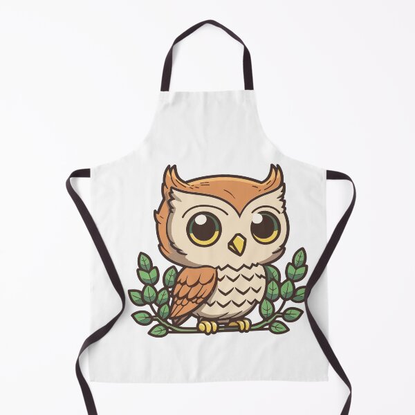 Item preview, Kawaii Cute Baby Owl Digital Motif designed and sold by zolarche.