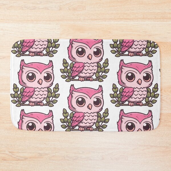 Item preview, Kawaii Cute Baby Owl Digital Motif designed and sold by zolarche.