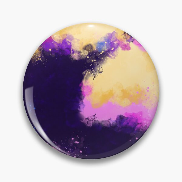Item preview, Blue Burns Orange - Blue Orange Violet Abstract designed and sold by Joey Santiago.