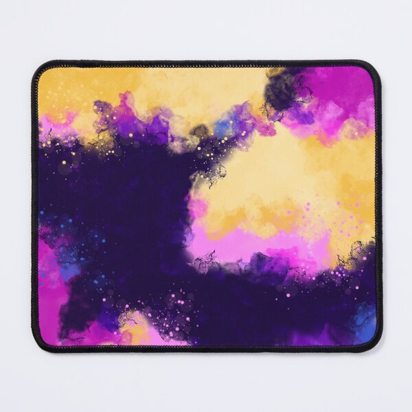 Item preview, Blue Burns Orange - Blue Orange Violet Abstract designed and sold by Joey Santiago.