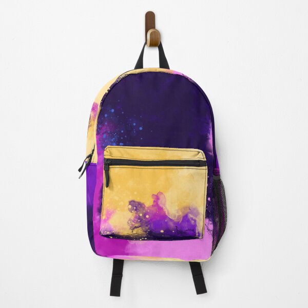 Item preview, Blue Burns Orange - Blue Orange Violet Abstract designed and sold by Joey Santiago.