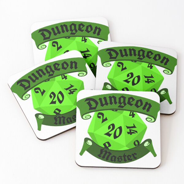 Item preview, Dark Green Dungeon Master designed and sold by NCalTrinketGal.