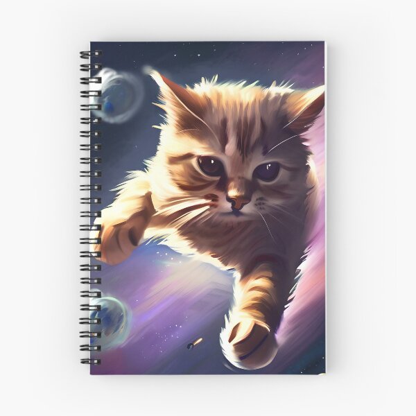 Item preview, Kitten in space designed and sold by nowIAMAI.