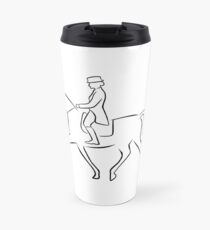 dressage horse Travel Mug