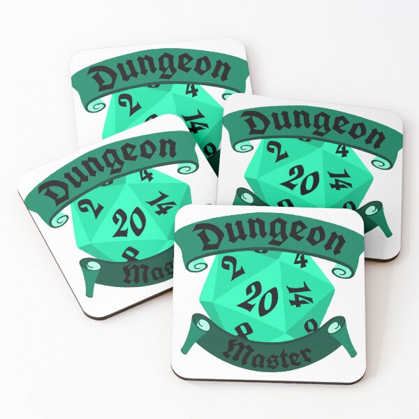 Item preview, Dark Mint Green Dungeon Master designed and sold by NCalTrinketGal.