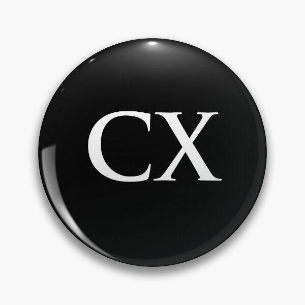 Item preview, Number 110 Roman Numeral CX Black and White designed and sold by NECHSTORE.