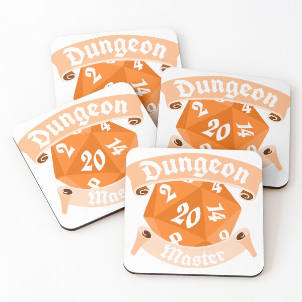 Item preview, Light Orange Dungeon Master designed and sold by NCalTrinketGal.