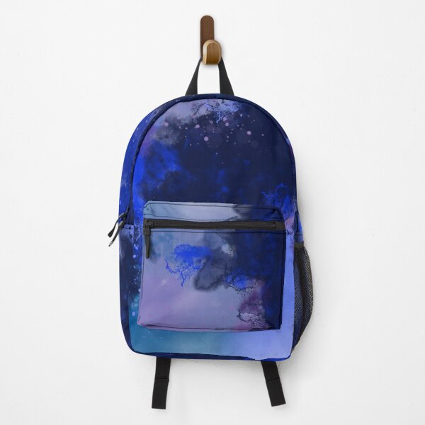 Item preview, Blue Nitro - Blue Monochrome Abstract Art designed and sold by Joey Santiago.