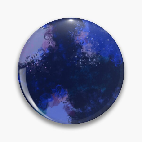 Item preview, Blue Nitro - Blue Monochrome Abstract Art designed and sold by Joey Santiago.