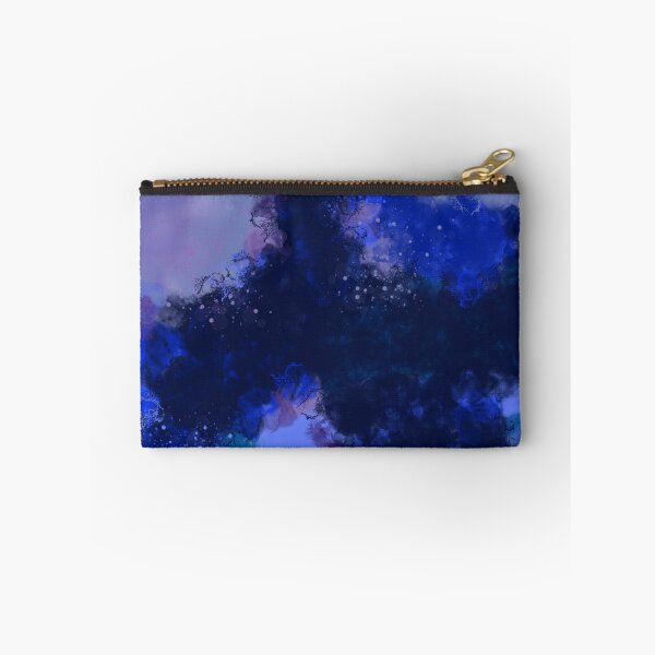 Item preview, Blue Nitro - Blue Monochrome Abstract Art designed and sold by Joey Santiago.