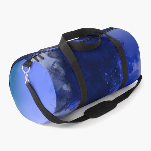 Item preview, Blue Nitro - Blue Monochrome Abstract Art designed and sold by Joey Santiago.
