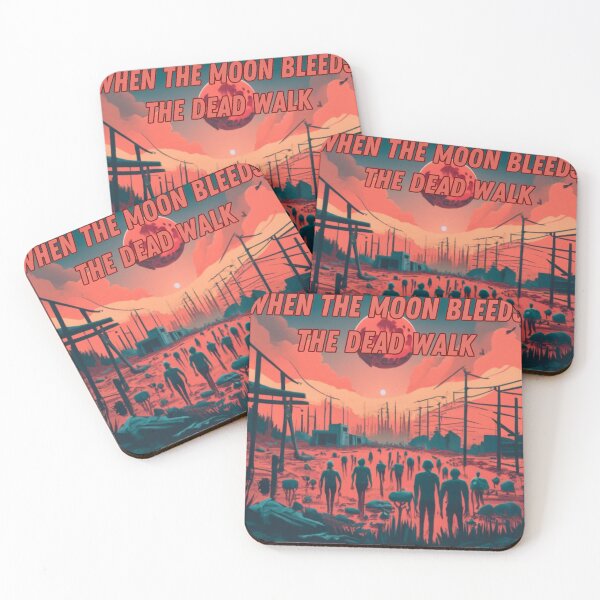 Item preview, When the moon bleeds, the dead walk designed and sold by FunkyMelon.
