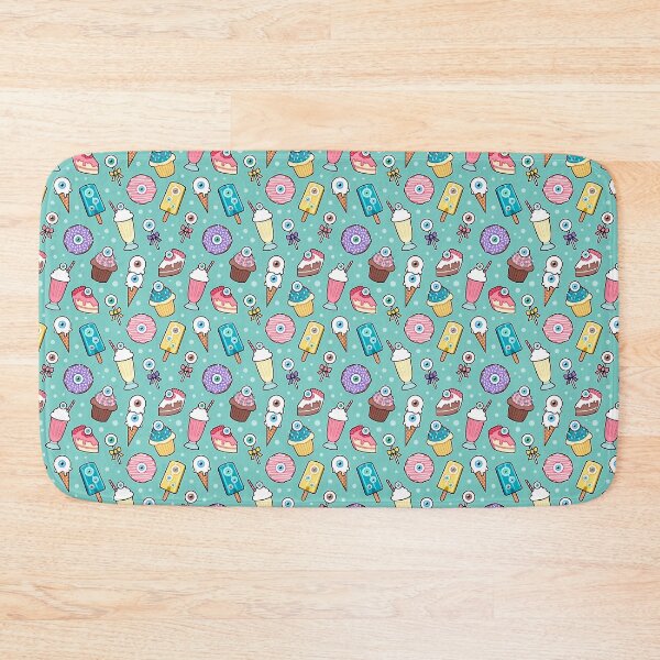 Item preview, Eyeball Desserts Pattern (Seafoam) designed and sold by aliasblackbird.