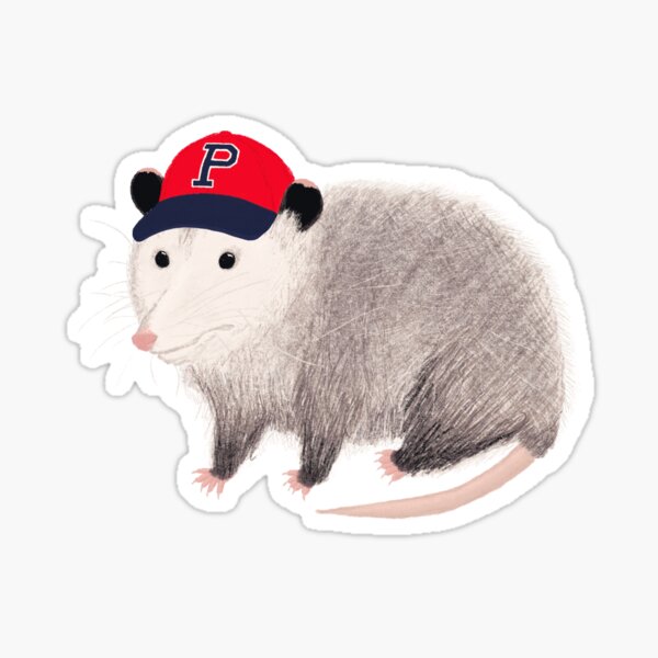 Item preview, Baseball Hat Opossum  designed and sold by Minnesota-Ray.