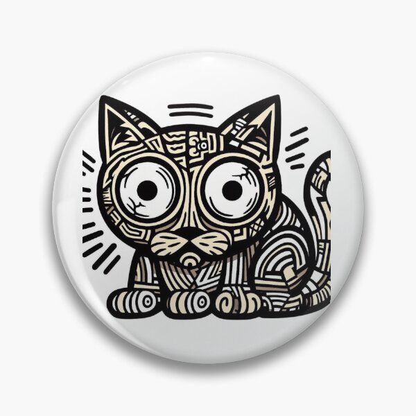 Item preview, Cartoon Cat Cute Funny Cat designed and sold by sharon1210.