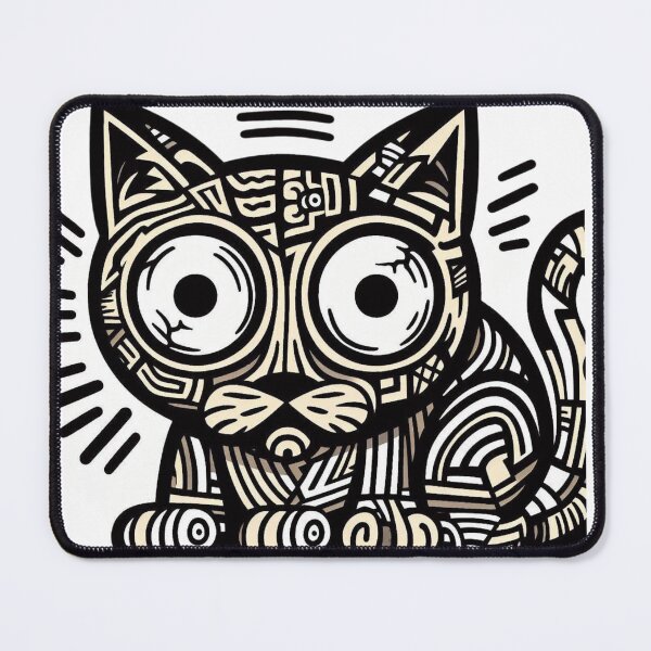 Item preview, Cartoon Cat Cute Funny Cat designed and sold by sharon1210.