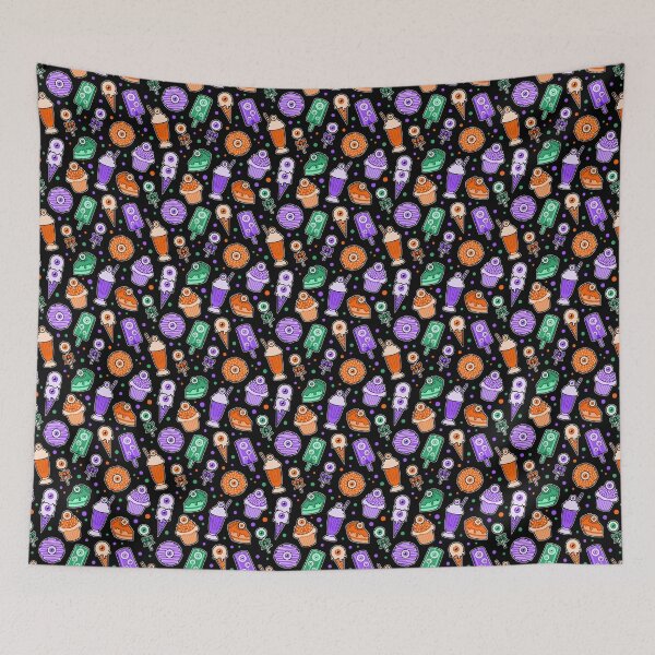 Item preview, Eyeball Desserts Pattern (Halloween) designed and sold by aliasblackbird.