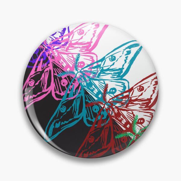 Item preview, Moths Abstract Digital Design  designed and sold by Scotti Cohn.