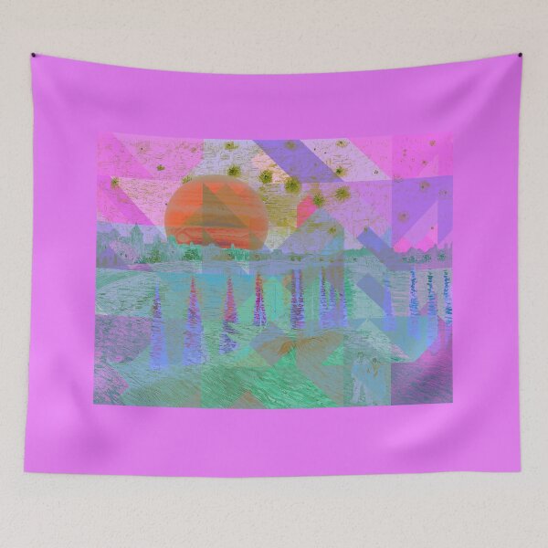 Item preview, The Starry Night Over the Rhône by Van Gogh (Remix by SABRE) designed and sold by sabreart.