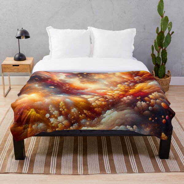 Item preview, Autumn Trees in Celestial Seas designed and sold by Gravitylessarts.