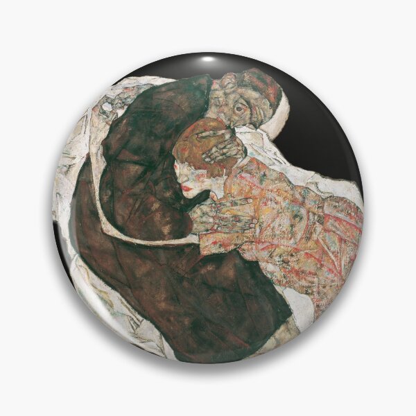 Item preview, Death and the maiden, by Egon Schiele (1915)  designed and sold by MINDTHECHERRY.