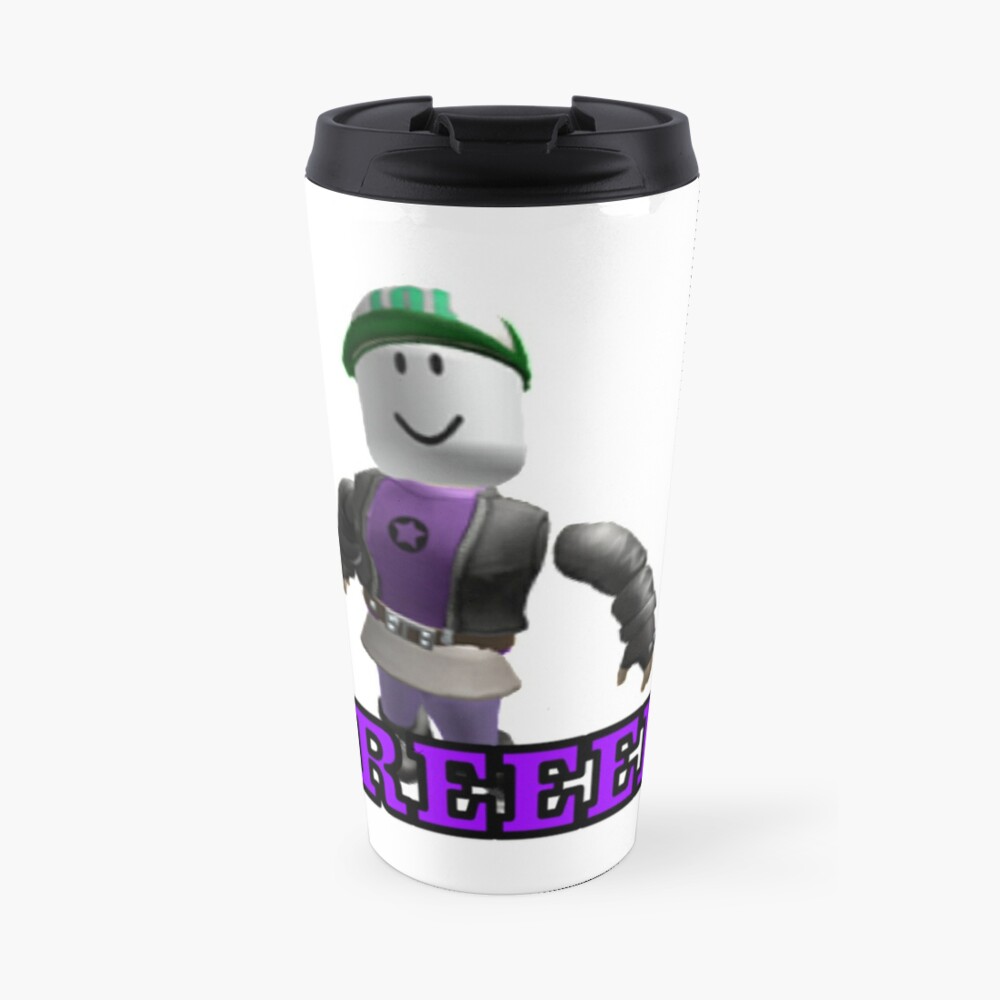 Albertsstuff Screeee Travel Mug By Shadowwebb Redbubble - roblox albertsstuff mugs redbubble