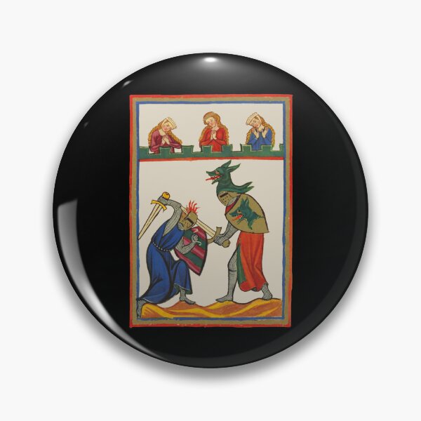 Item preview, Battling Knights At A Tournament, 14th Century designed and sold by Cat Lady Designs.