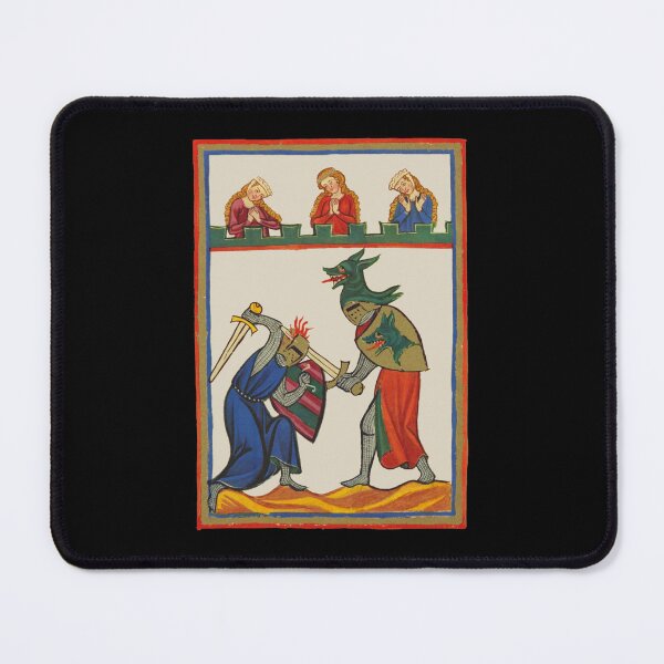 Item preview, Battling Knights At A Tournament, 14th Century designed and sold by Cat Lady Designs.