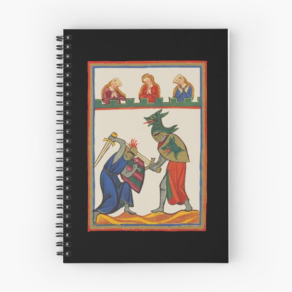 Item preview, Battling Knights At A Tournament, 14th Century designed and sold by Cat Lady Designs.