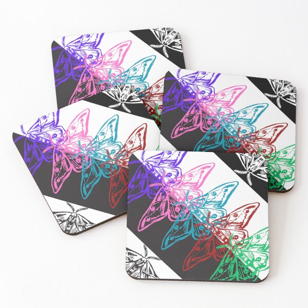 Item preview, Moths Abstract Digital Design  designed and sold by Scotti Cohn.