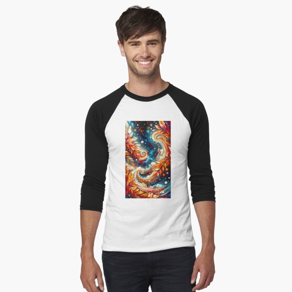Item preview, Baseball ¾ Sleeve T-Shirt designed and sold by Gravitylessarts.