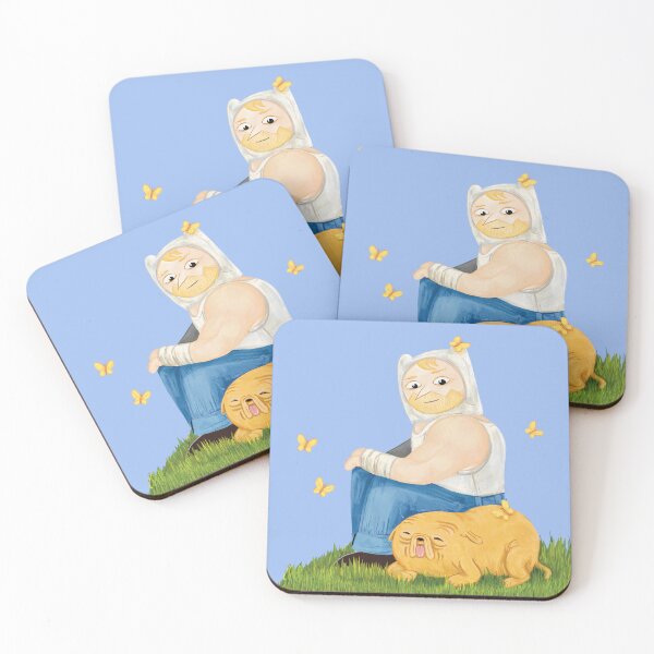 Item preview, Farm world Finn and Jake - Fionna and Cake / Adventure Time fan art designed and sold by Lavinia Knight.