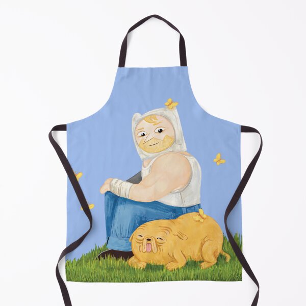 Item preview, Farm world Finn and Jake - Fionna and Cake / Adventure Time fan art designed and sold by Lavinia Knight.