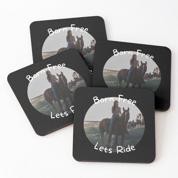 Item preview, Born Free Let's Ride designed and sold by deserthorse.