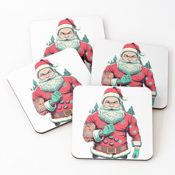 Item preview, bad santa designed and sold by Robert Pląder.