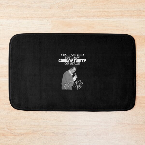 Item preview, Yes I Am Old But I Saw Conway music Twitty On Stage Signature designed and sold by madrigaltipha.