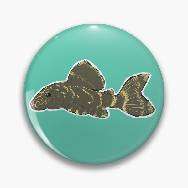 Item preview, Clown Pleco Panaqolus maccus designed and sold by oldgermanowl.