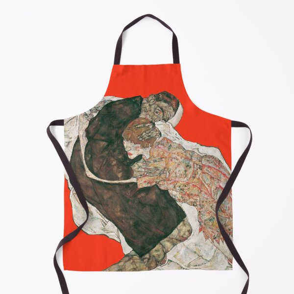 Item preview, Death and the maiden, by Egon Schiele (1915) Red version designed and sold by MINDTHECHERRY.
