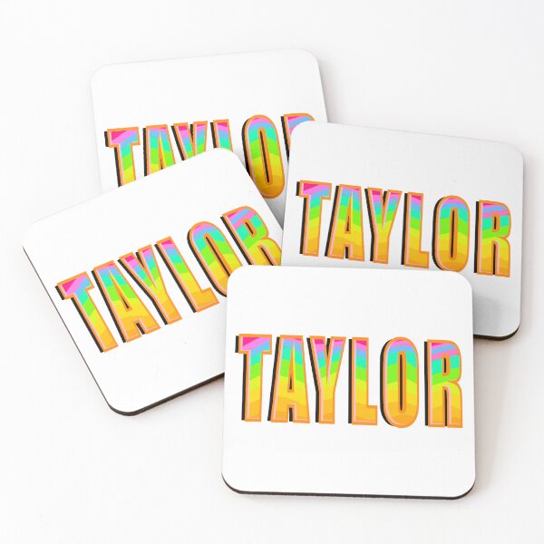 Item preview, Taylor girls name woman’s first name in bold rainbow calligraphy text. Cute personalised personalized customized name Gift for Taylor designed and sold by Artonmytee.