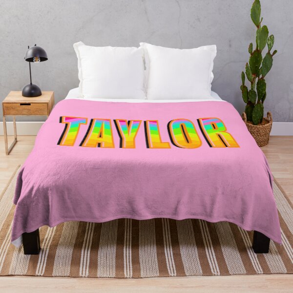 Item preview, Taylor girls name woman’s first name in bold rainbow calligraphy text. Cute personalised personalized customized name Gift for Taylor designed and sold by Artonmytee.